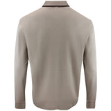 BOSS Golf Shirt - Cord Plisy LS Reg. Fit - Brindle WI26