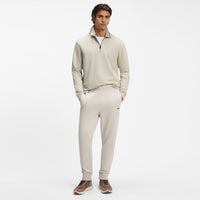 BOSS Golf Shirt - Cord Plisy LS Reg. Fit - Pelican WI26