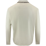 BOSS Golf Shirt - Cord Plisy LS Reg. Fit - Pelican WI26