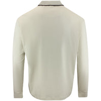 BOSS Golf Shirt - Cord Plisy LS Reg. Fit - Pelican WI26