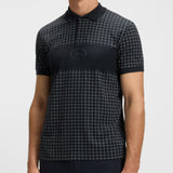BOSS Golf Shirt - GL Check Polo Reg. Fit - Dark Navy FA25