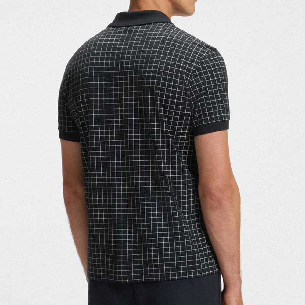 BOSS Golf Shirt - GL Check Polo Reg. Fit - Dark Navy FA25