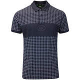 BOSS Golf Shirt - GL Check Polo Reg. Fit - Dark Navy FA25