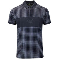 BOSS Golf Shirt - GL Check Polo Reg. Fit - Dark Navy FA25