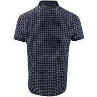 BOSS Golf Shirt - GL Check Polo Reg. Fit - Dark Navy FA25