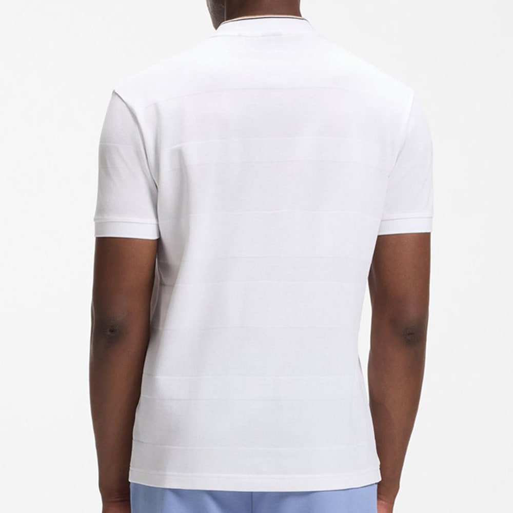 BOSS Golf Shirt - GOC Birdie 2 Reg. Fit - Bright White SU26