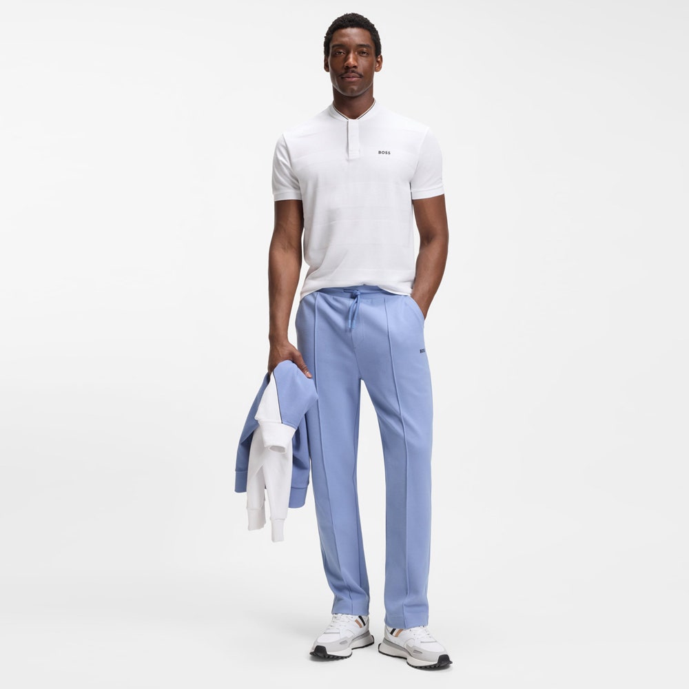 BOSS Golf Shirt - GOC Birdie 2 Reg. Fit - Bright White SU26