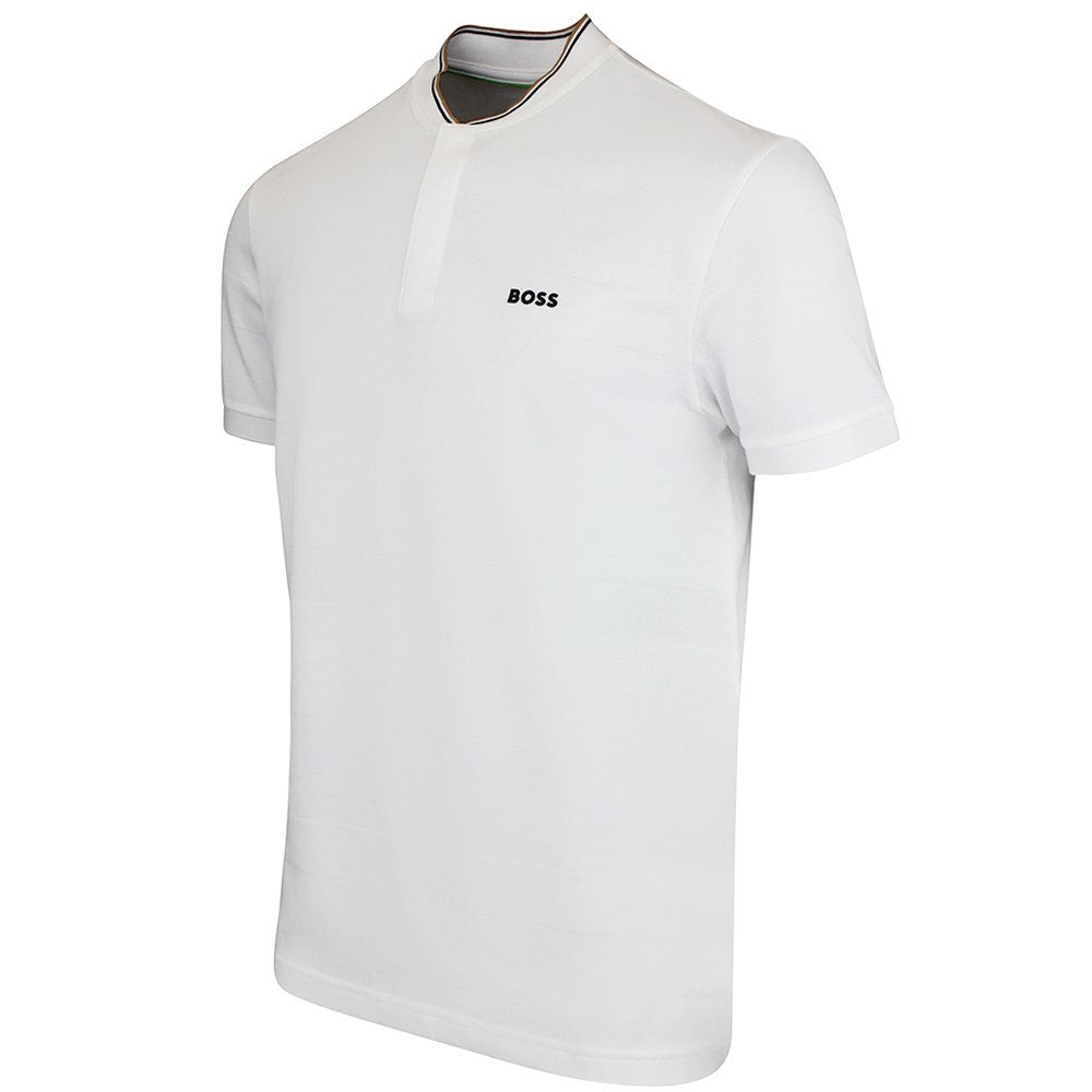 BOSS Golf Shirt - GOC Birdie 2 Reg. Fit - Bright White SU26