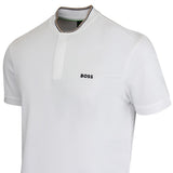 BOSS Golf Shirt - GOC Birdie 2 Reg. Fit - Bright White SU26