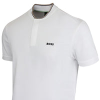 BOSS Golf Shirt - GOC Birdie 2 Reg. Fit - Bright White SU26
