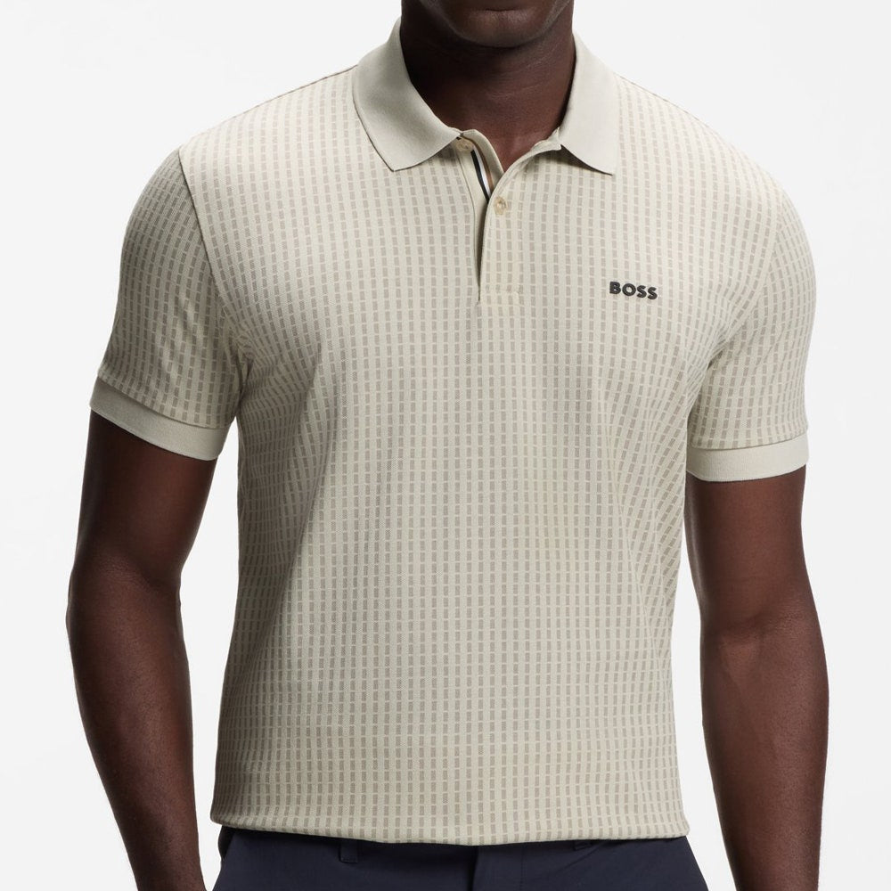 BOSS Golf Shirt - GOC Birdie 3 Reg. Fit - Pelican SU26