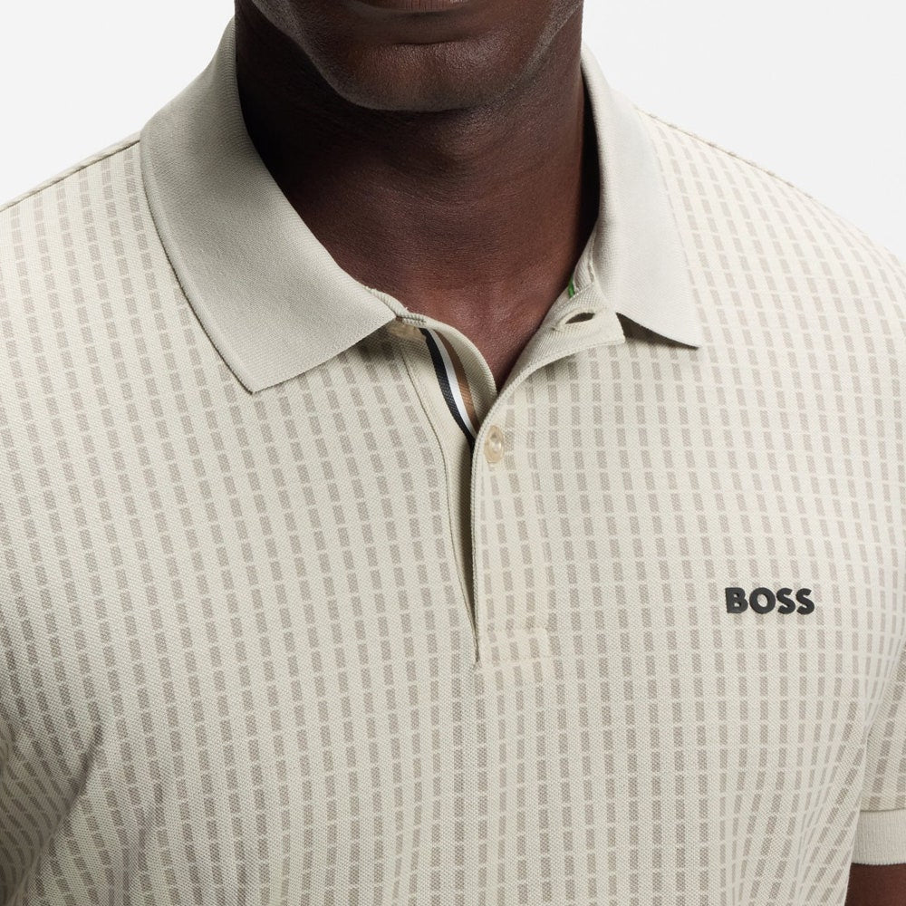 BOSS Golf Shirt - GOC Birdie 3 Reg. Fit - Pelican SU26