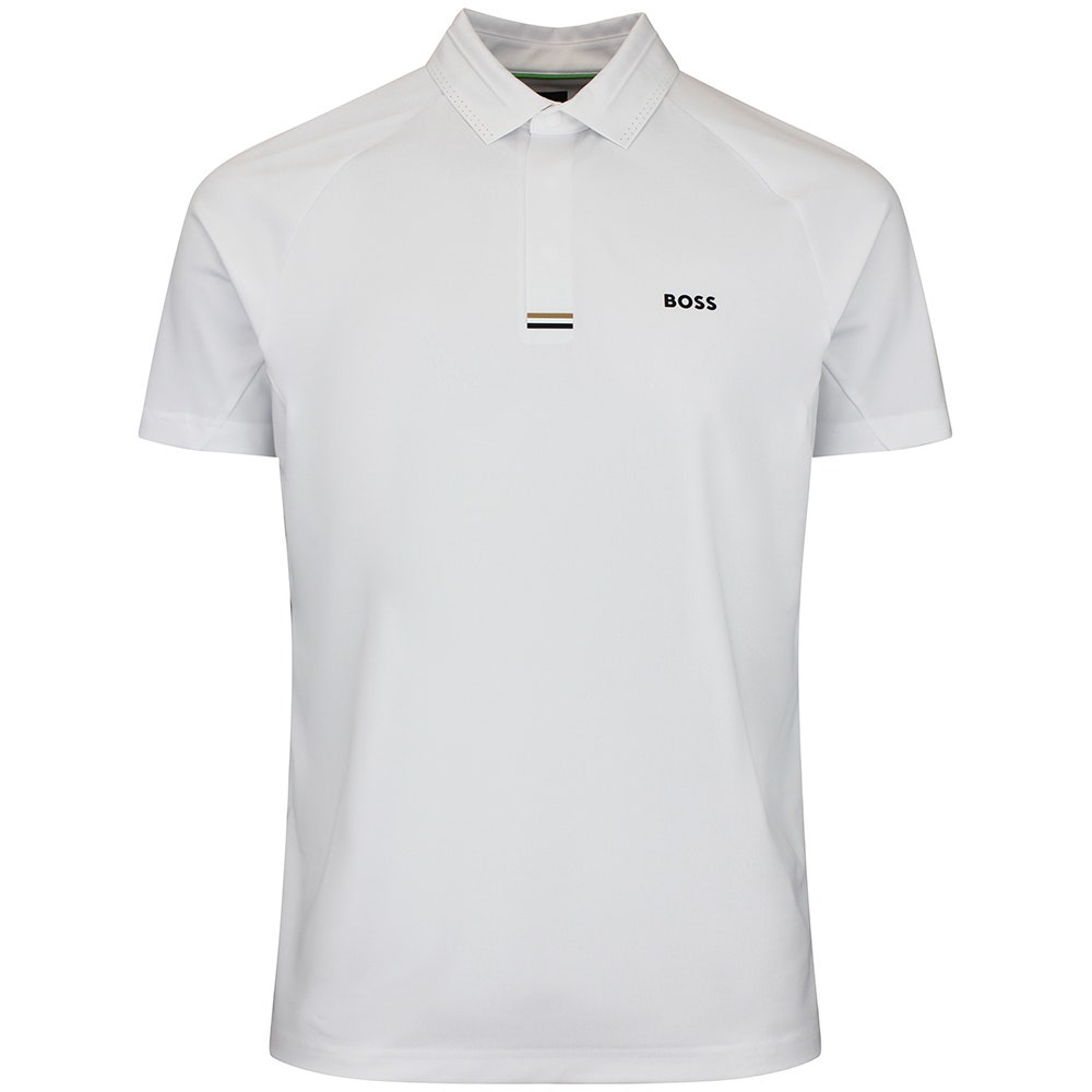 BOSS Golf Shirt - GOC Paddytech Reg. Fit - Bright White WI26