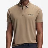 BOSS Golf Shirt - GOC Paddytech Slim - Brindle SU26