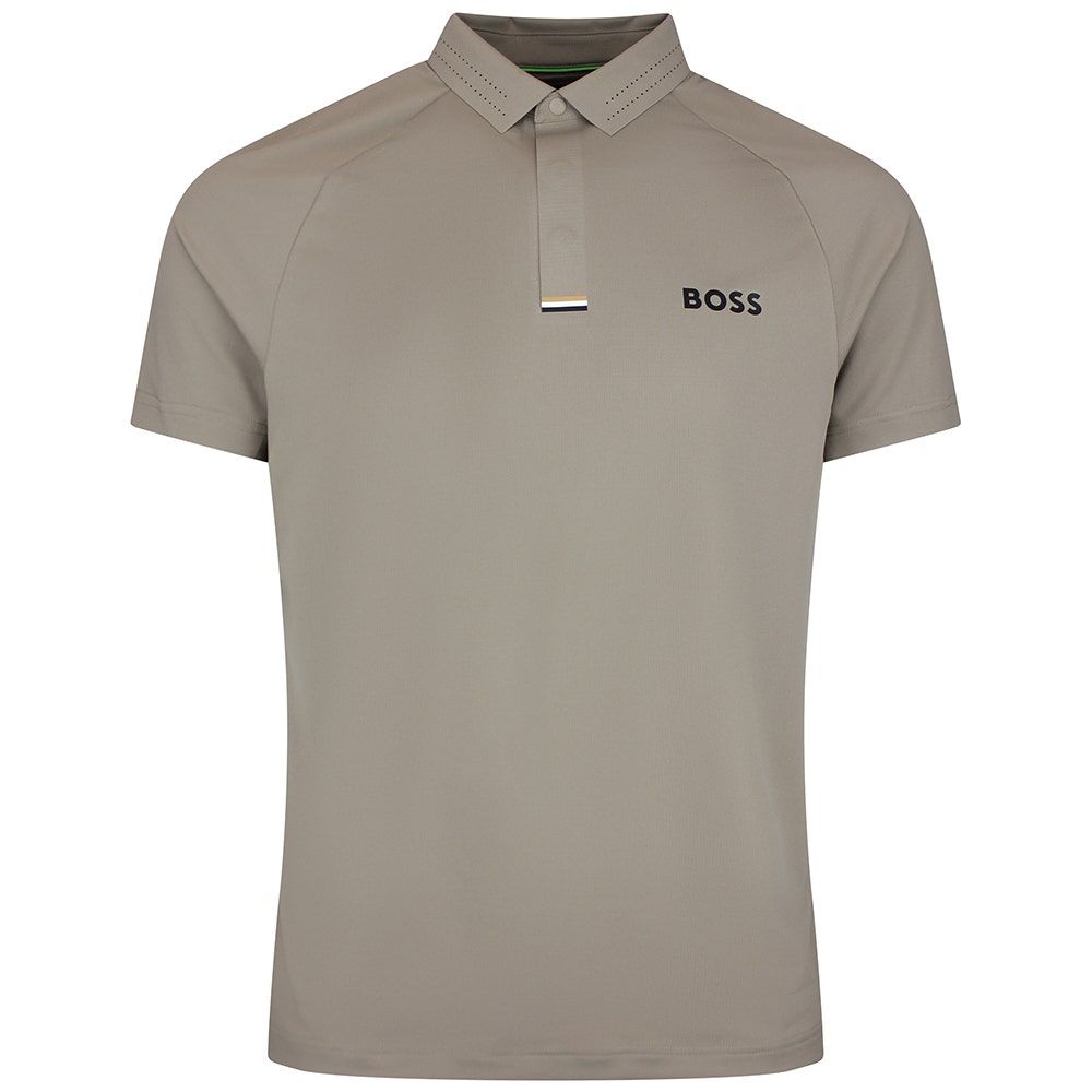 BOSS Golf Shirt - GOC Paddytech Slim - Brindle SU26