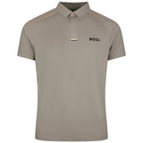 BOSS Golf Shirt - GOC Paddytech Slim - Brindle SU26