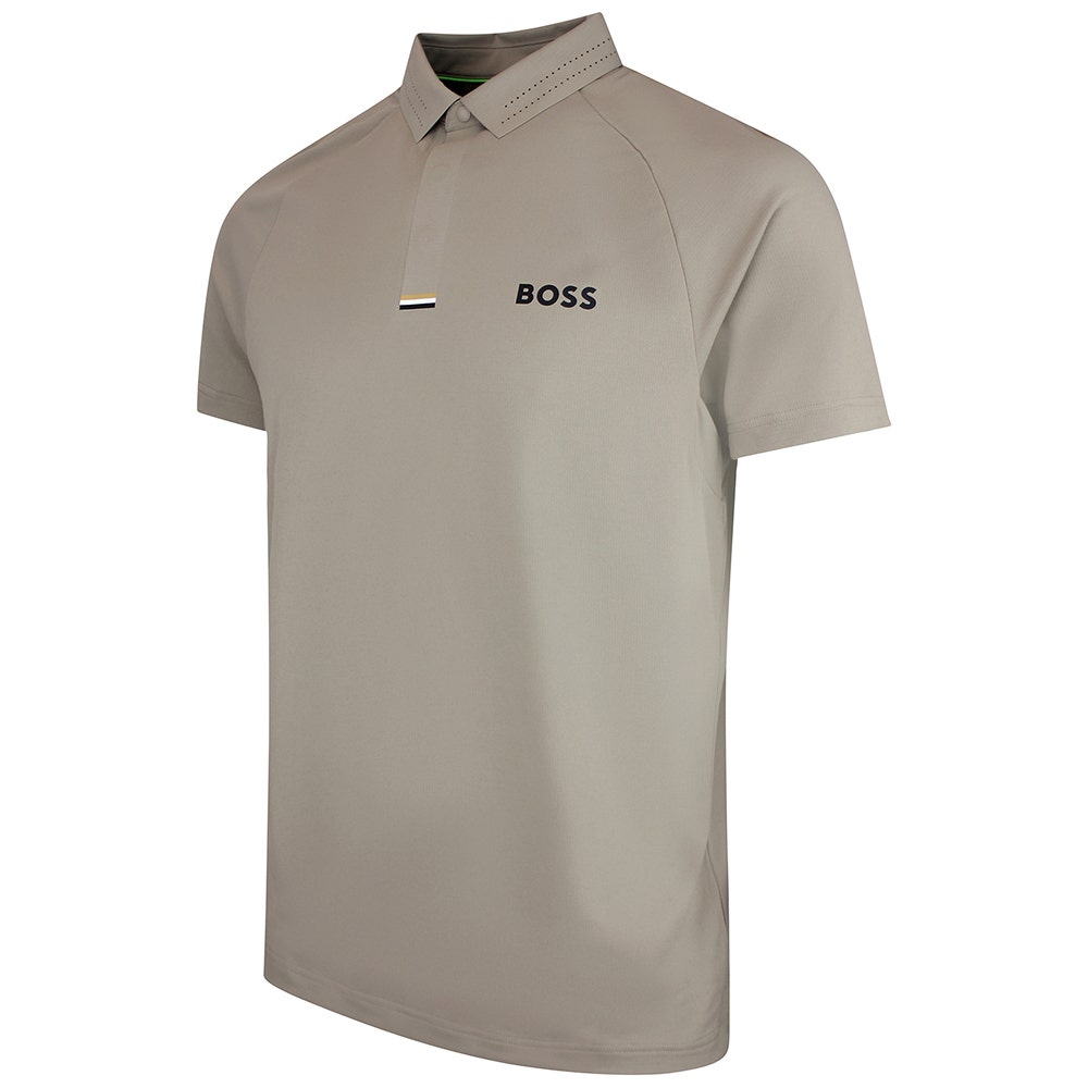 BOSS Golf Shirt - GOC Paddytech Slim - Brindle SU26
