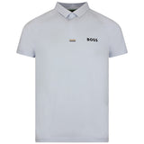 BOSS Golf Shirt - GOC Paddytech Slim - Skyway SU26