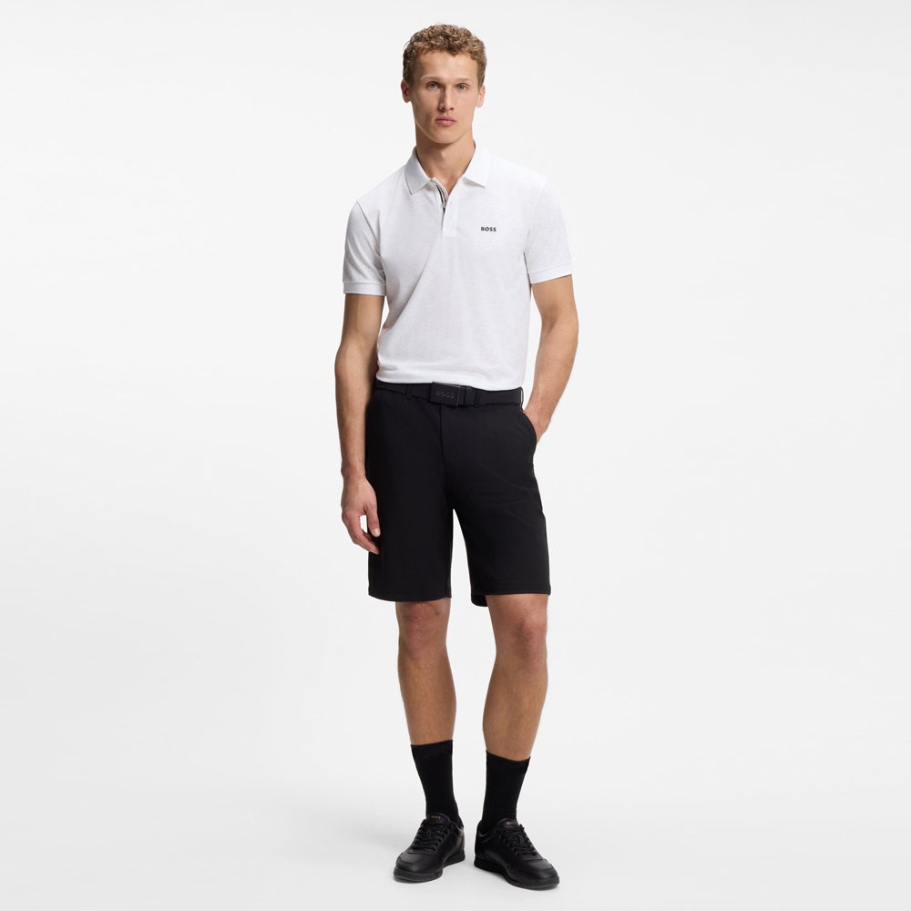 BOSS Golf Shirt - GOC Swing AO Reg. Fit - Bright White FA26