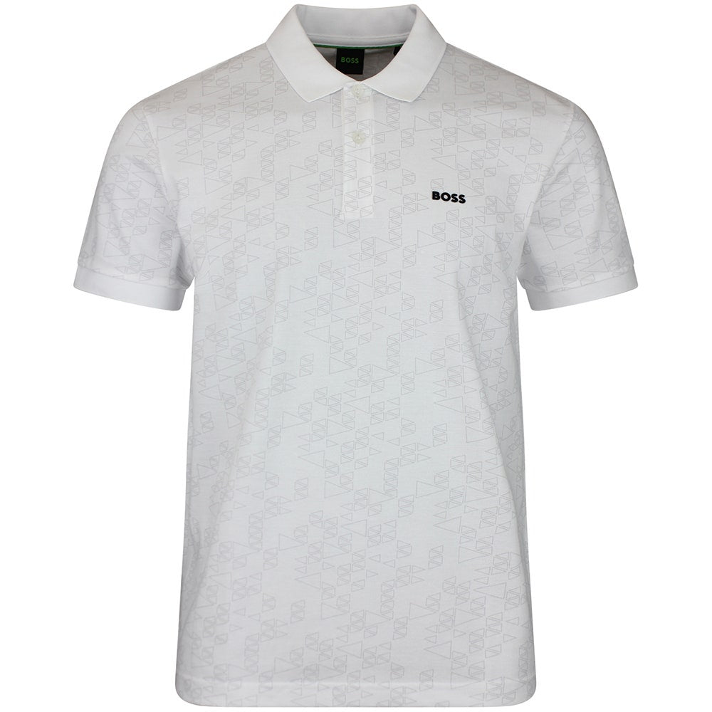 BOSS Golf Shirt - GOC Swing AO Reg. Fit - Bright White FA26