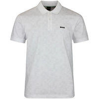 BOSS Golf Shirt - GOC Swing AO Reg. Fit - Bright White FA26