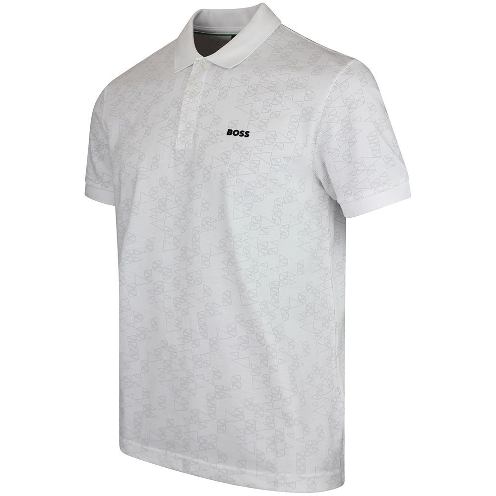 BOSS Golf Shirt - GOC Swing AO Reg. Fit - Bright White FA26