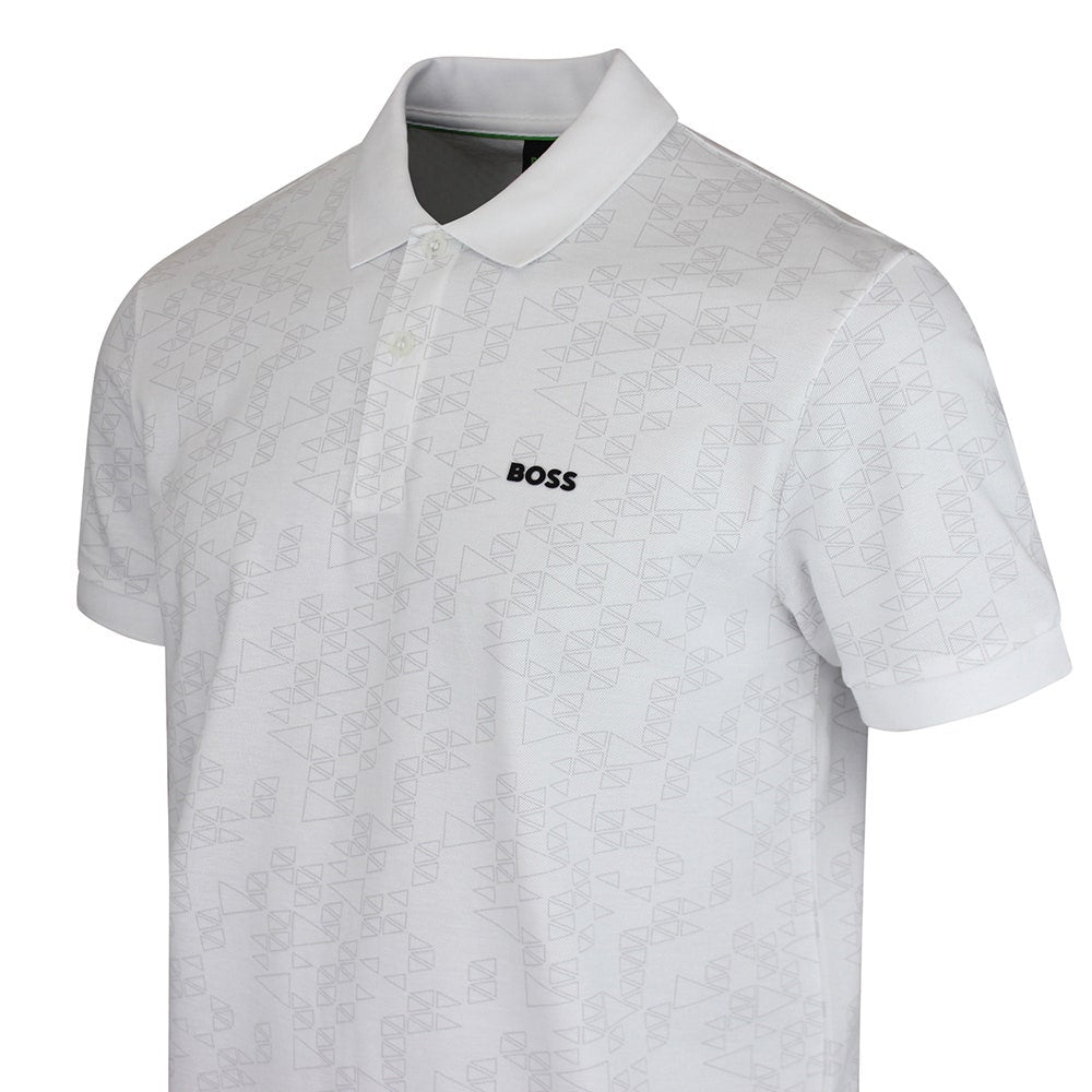 BOSS Golf Shirt - GOC Swing AO Reg. Fit - Bright White FA26