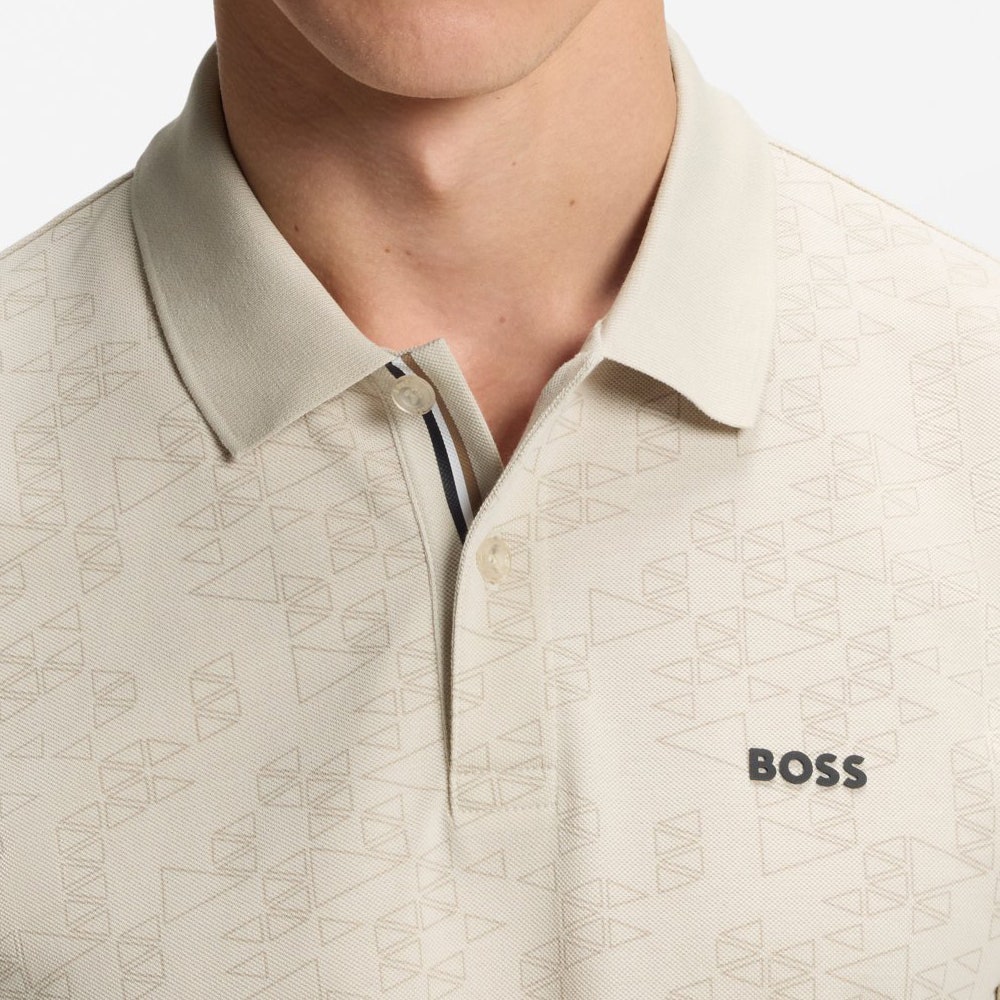 BOSS Golf Shirt - GOC Swing AO Reg. Fit - Pelican FA26