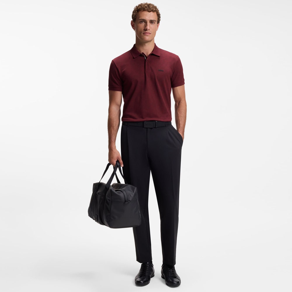 BOSS Golf Shirt - GOC Swing AO Reg. Fit - Zinfandel WI26