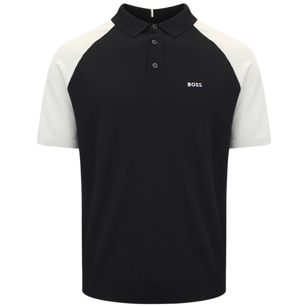 BOSS Golf Shirt - GOC Swing Knit Polo Reg. Fit - Black FA26