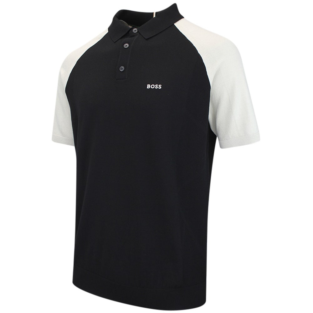 BOSS Golf Shirt - GOC Swing Knit Polo Reg. Fit - Black FA26