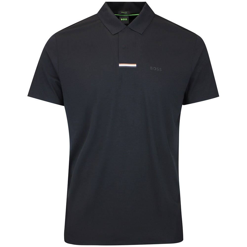 BOSS Golf Shirt - GOC Swing Reg. Fit - Black FA26