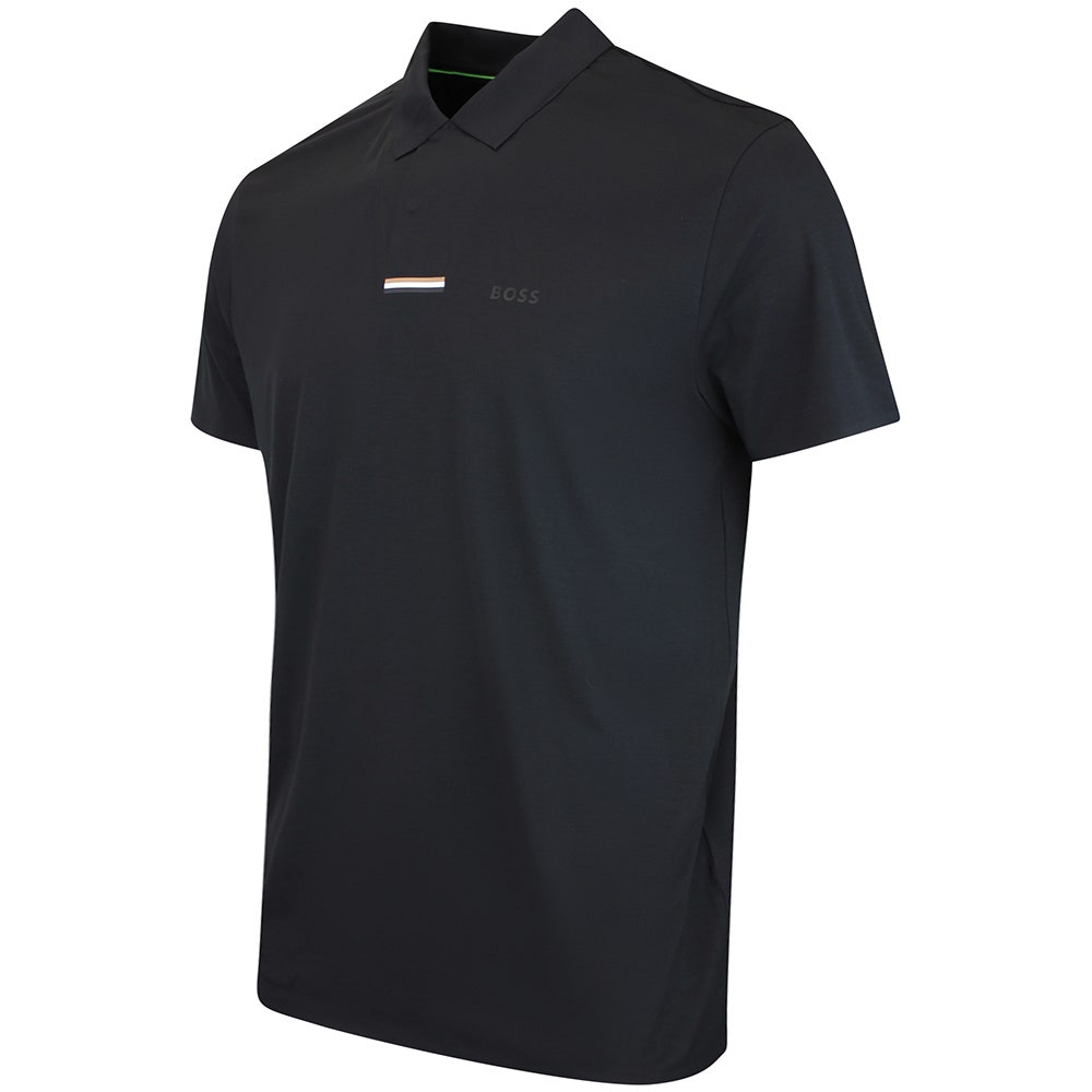 BOSS Golf Shirt - GOC Swing Reg. Fit - Black FA26
