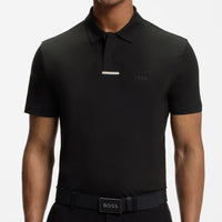 BOSS Golf Shirt - GOC Swing Reg. Fit - Black FA26