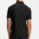 BOSS Golf Shirt - Hexa Chip GOC Reg. Fit - Black SP26