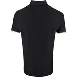 BOSS Golf Shirt - Hexa Chip GOC Reg. Fit - Black SP26