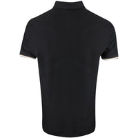 BOSS Golf Shirt - Hexa Chip GOC Reg. Fit - Black SP26