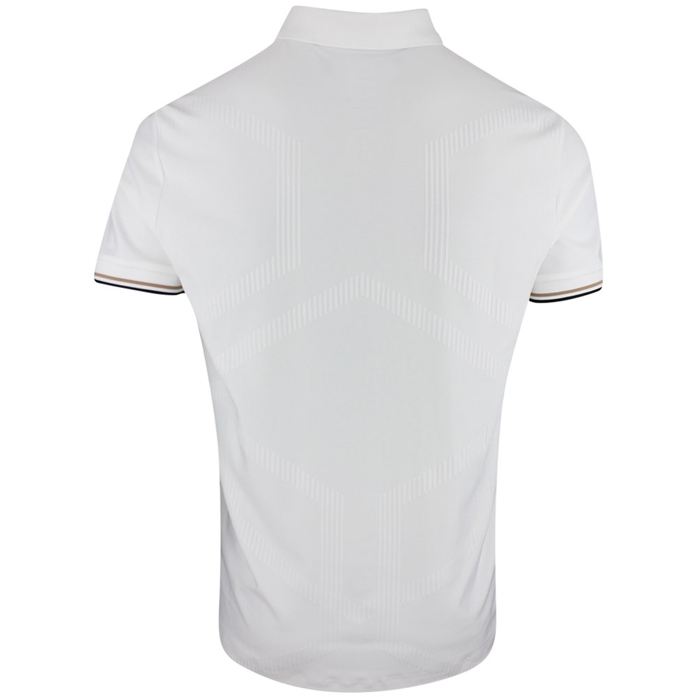 BOSS Golf Shirt - Hexa Chip GOC Reg. Fit - Bright White SP26