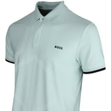 BOSS Golf Shirt - Hexa Chip GOC Reg. Fit - Mint Tint SP26