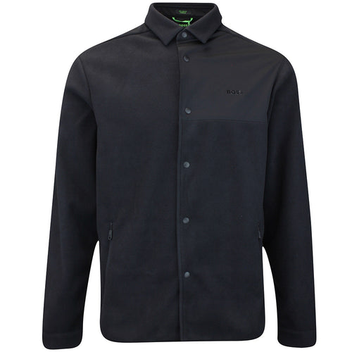 BOSS Golf Shirt - Hole19 LS Relaxed - Black WI25