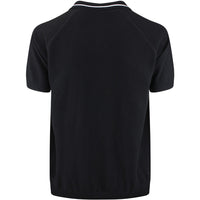 BOSS Golf Shirt - Knitted Member Polo - Black SU26