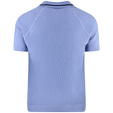 BOSS Golf Shirt - Knitted Member Polo - Colony Blue SU26