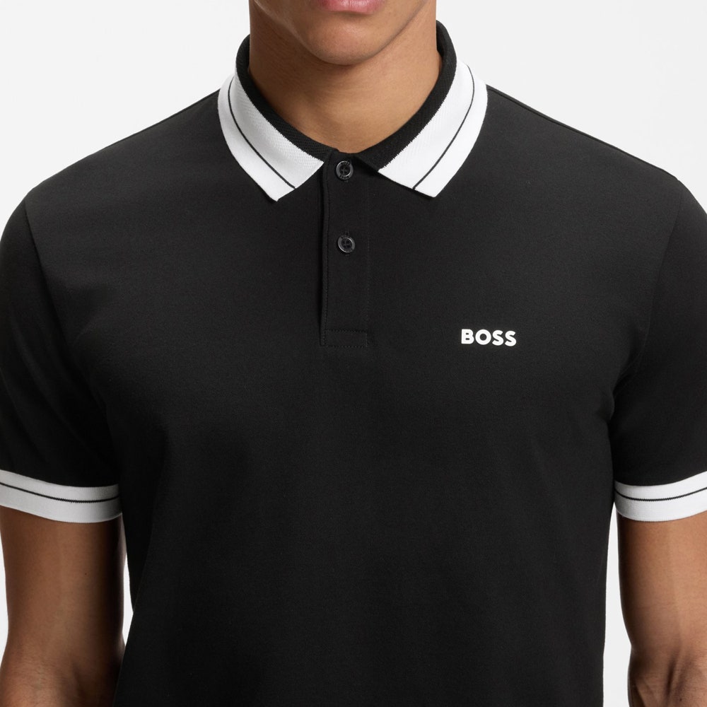 BOSS Golf Shirt - Member Reg. Fit - Black SU26