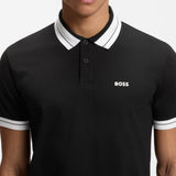 BOSS Golf Shirt - Member Reg. Fit - Black SU26