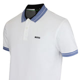 BOSS Golf Shirt - Member Reg. Fit - Bright White SU26