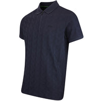 BOSS Golf Shirt - Mirror QZ Relaxed - Dark Navy WI25