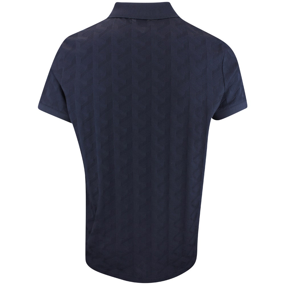 BOSS Golf Shirt - Mirror QZ Relaxed - Dark Navy WI25