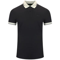 BOSS Golf Shirt - Network Paule Slim - Black FA26