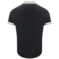 BOSS Golf Shirt - Network Paule Slim - Black FA26