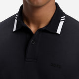 BOSS Golf Shirt - Network Paule Slim Fit - Dark Navy WI26